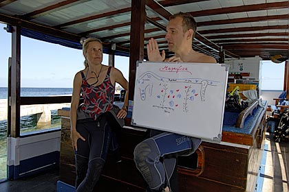 Peter und Karin - Wakatobi Dive Resort - (c) Armin Trutnau